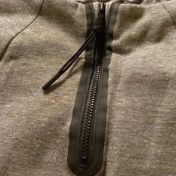 Nike Team USA Women's Gray Short Sleeve Fleece Crew Neck Sweatshirt Large - Picture 6 of 8